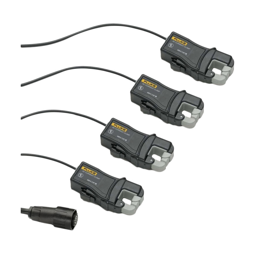 Fluke I1A/10A CLAMP PQ4 4-Phase 1A/10A Mini Current Clamp Set For Pq