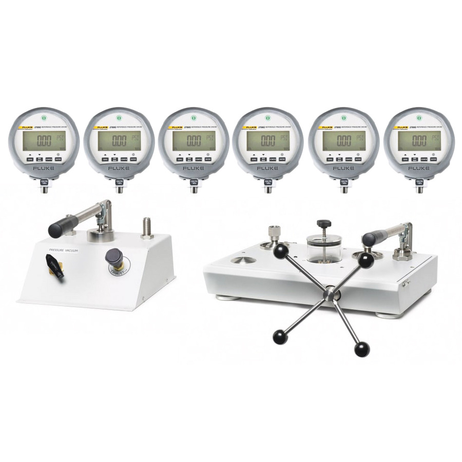 Fluke P5510/15-2700G-6/C P5510/P5515 Pressure Calibrator, With 6 Gauges Accredited