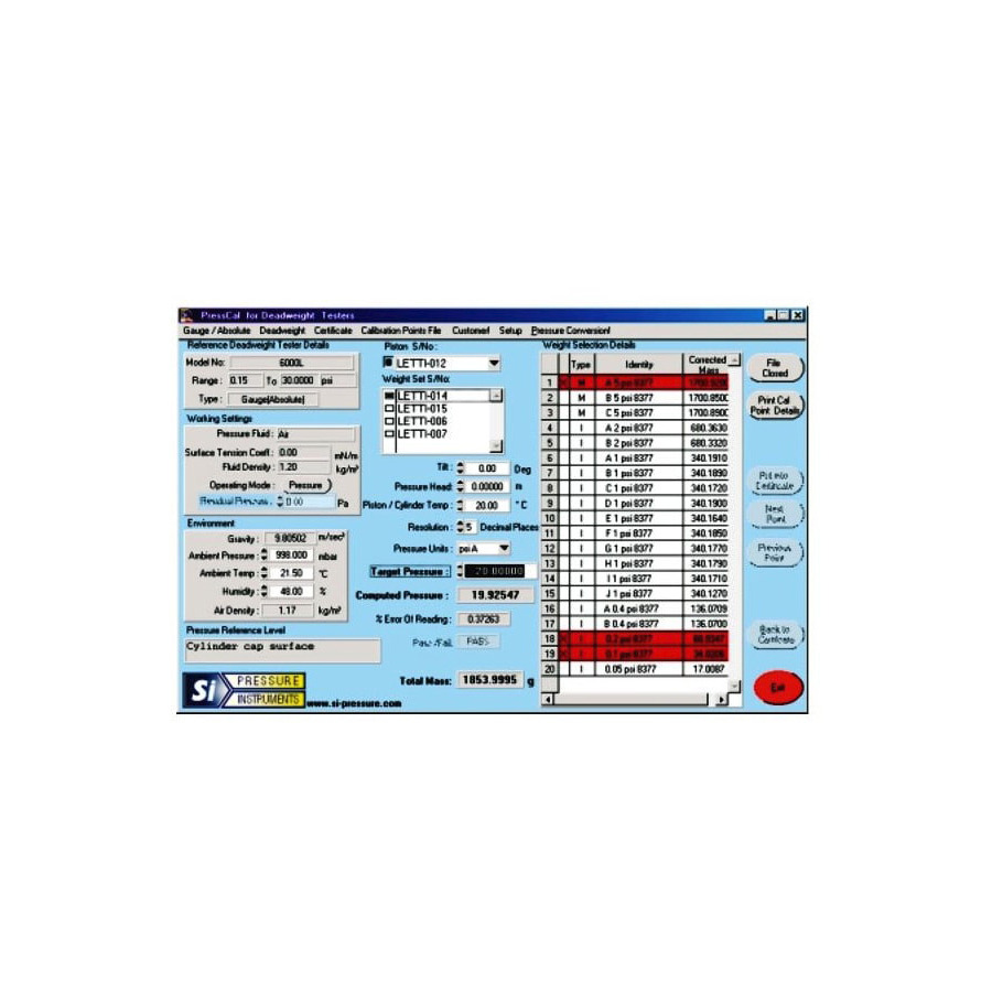 Fluke PRESSCAL Presscal Software (Improved Accuracy)