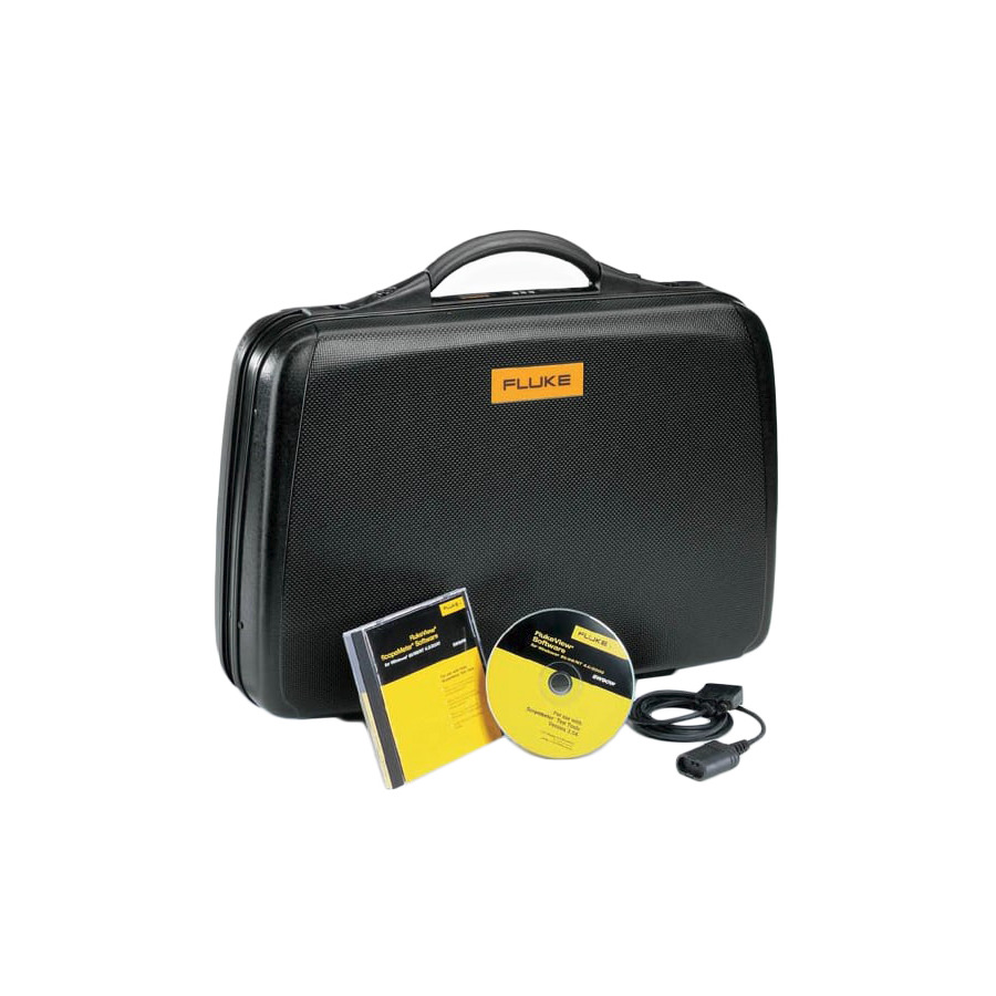 Fluke SCC190EFG Special Value Kit, Case, Cable, Software, For 190 Series, 225C/215C ScopeMeters