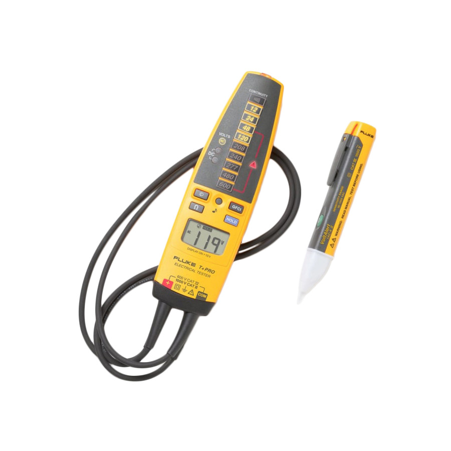 Fluke T+PRO-1AC KIT Electrical Tester And Voltage Detector Kit