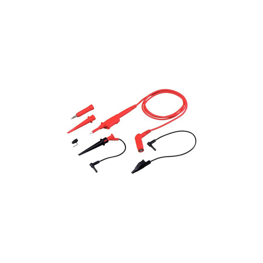 Fluke VPS220-R 100:1 Voltage Probe Set,Red,200 Mhz,1.2M