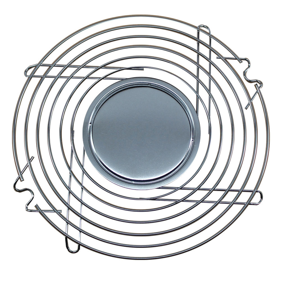 Orion Fans G162-12 Steel Wire Guard, Bright Nickel Chrome, For 162mm And 172mm Fans