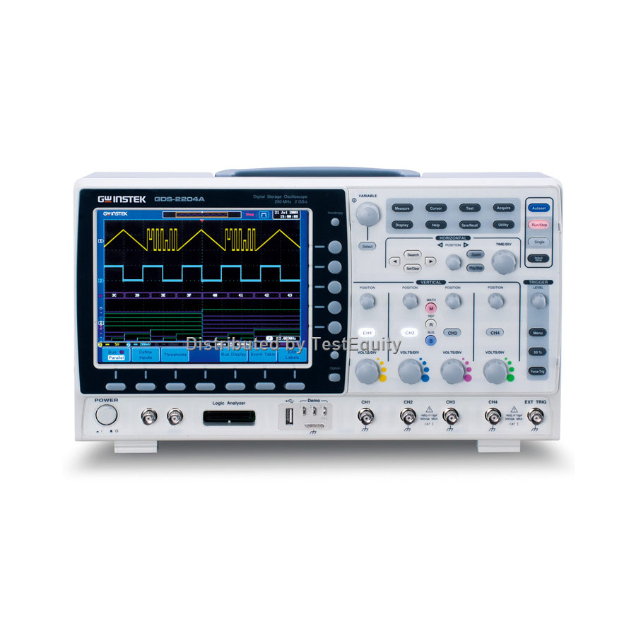 Instek GDS-2304A Visual Persistence Oscilloscope, GDS-2000A Series