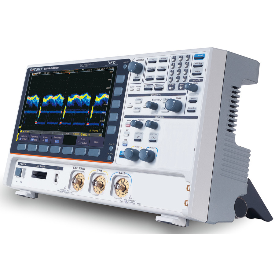 Instek GDS-3652A Digital Storage Oscilloscope, 2 CH, 650 MHz, 5 GSs, LAN/USB, GDS-3000A Series