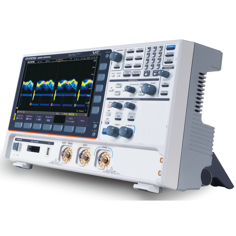 Instek GDS-3352A Digital Storage Oscilloscope, 2 CH, 350 MHz, 5 GSs, LAN/USB, GDS-3000A Series