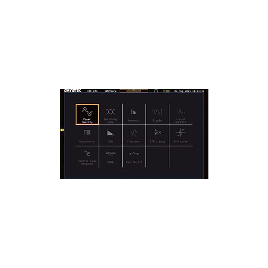 Instek GDS-DS3A-PWR Power Analysis Software, 13 Sets, for GDS-3000A Series Oscilloscopes