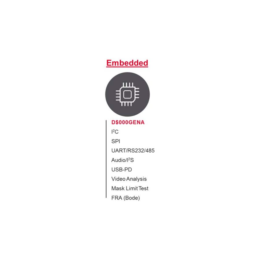 Keysight D3000GENA/R-B5J-001-A/R-B6J-001-L InfiniiVision Embedded Analysis Software, 3000 X-Series