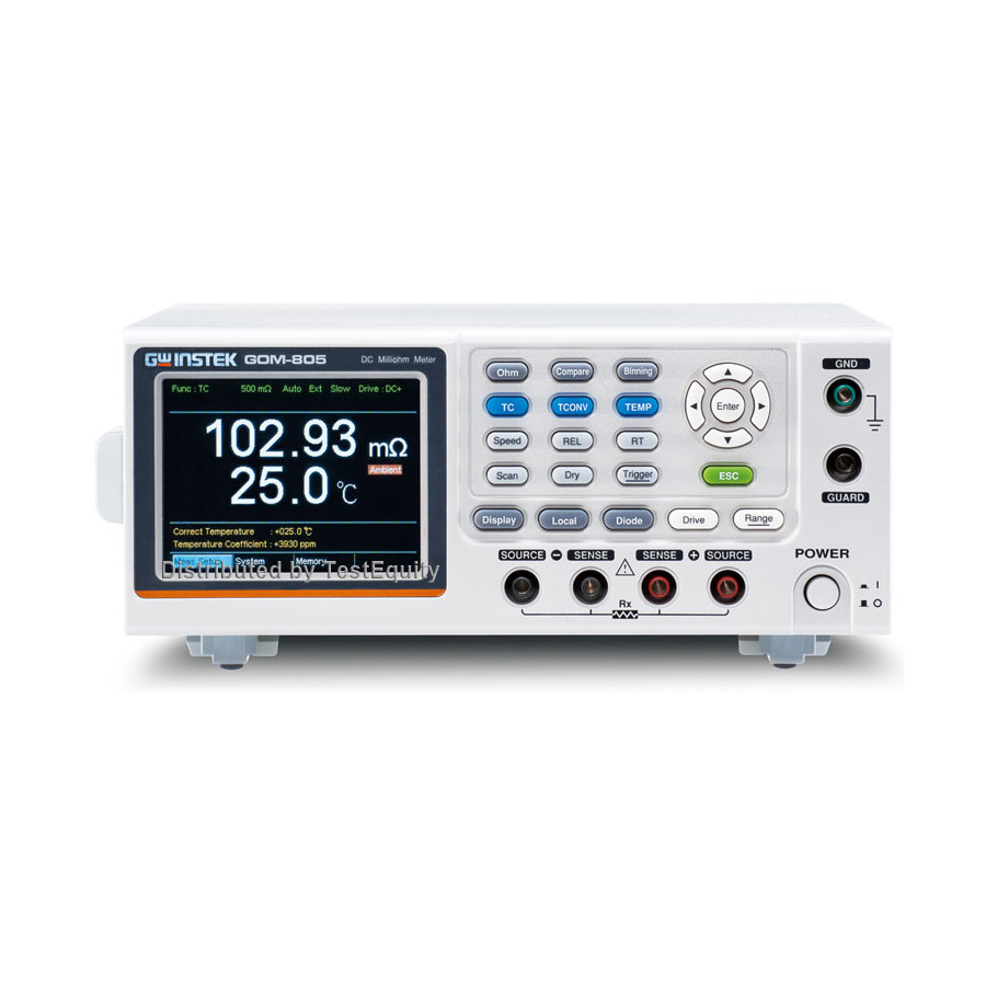 Instek GOM-805 DC Milliohm Meter