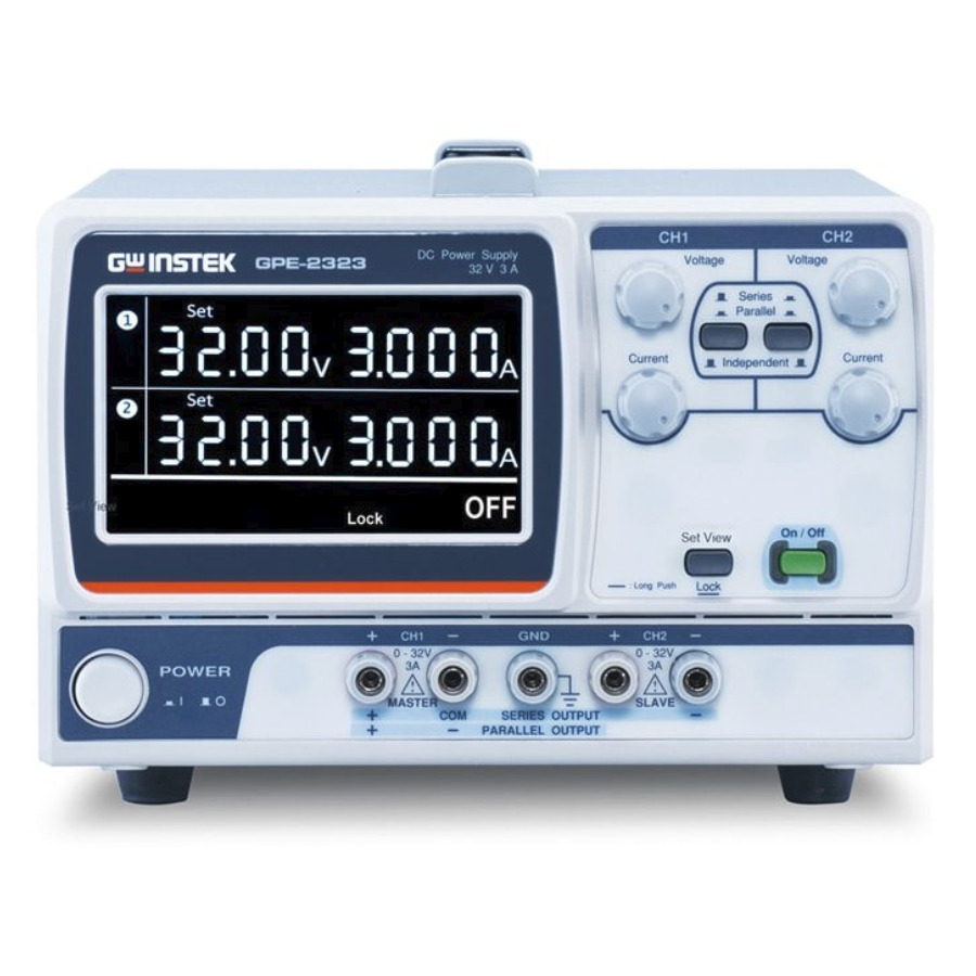TestEquity: GW Instek GPE-2323 DC Power Supply, Hi-Res, Linear