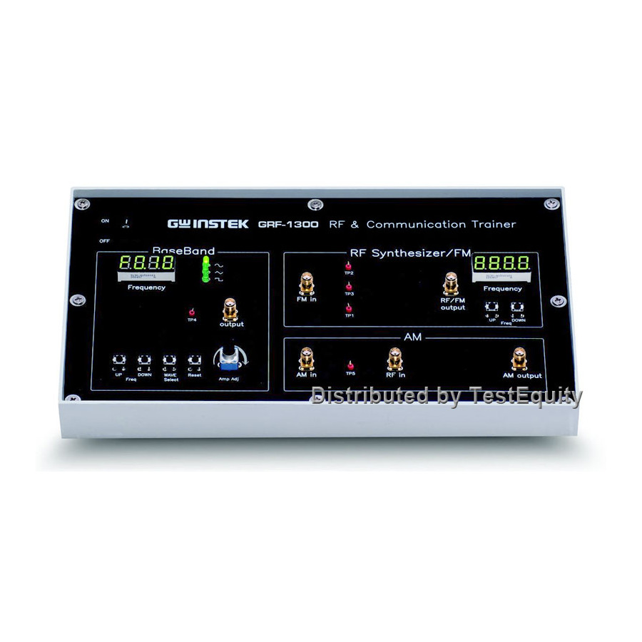 Instek GRF-1300A RF and Communication System Trainer