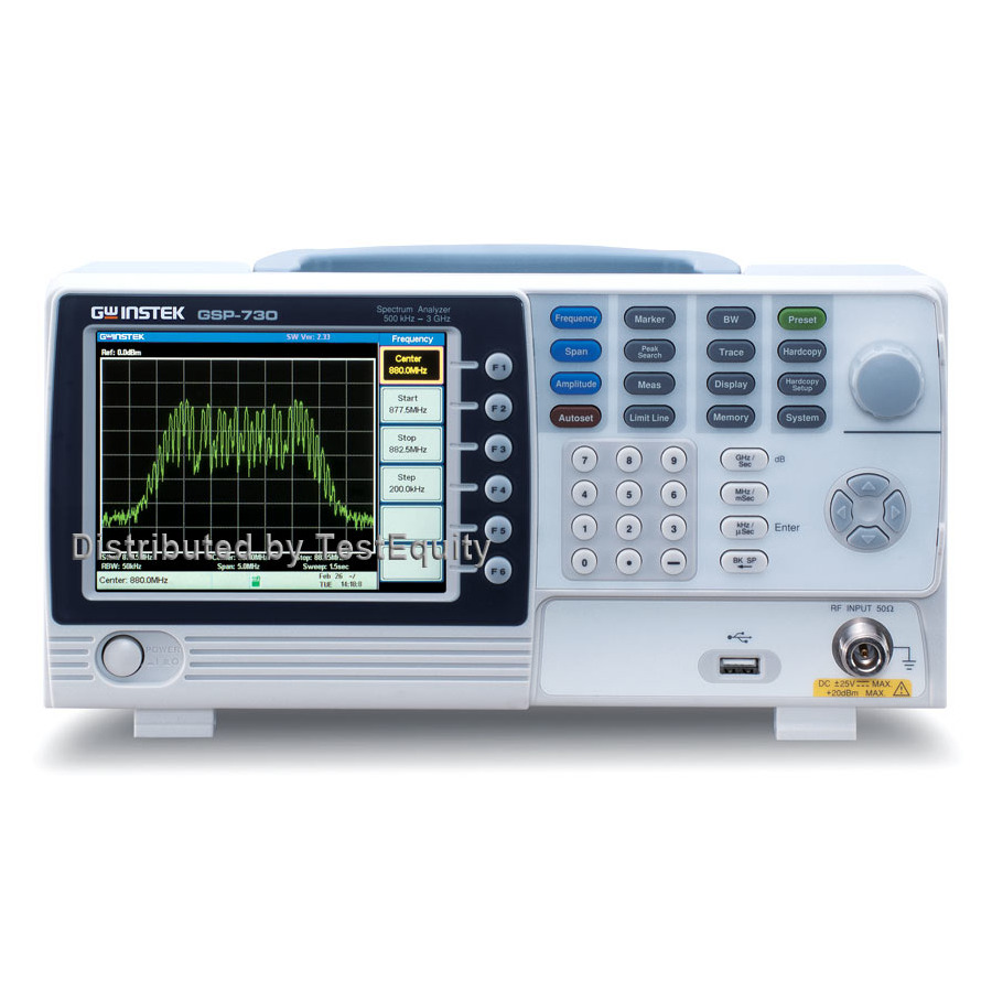 Instek GSP-730 Spectrum Analyzer