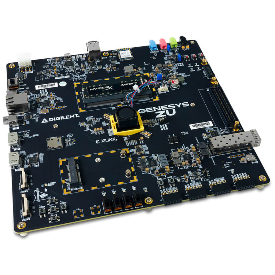 TestEquity: Digilent Genesys ZU-5EV Zynq Ultrascale+ MPSoC Dev