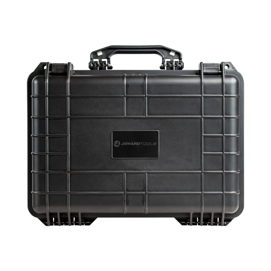 Jonard Tools H-180 Carrying Case, Hard-Sided, Square Cut Foam, 14 Pocket Tool Pallet, Pressure Relief Valve