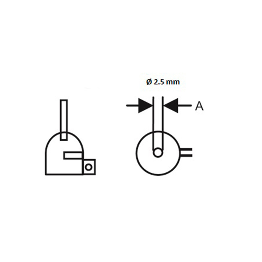 Metcal H-D25 Metcal Hot Air Nozzle HCT 2.5mm Diameter