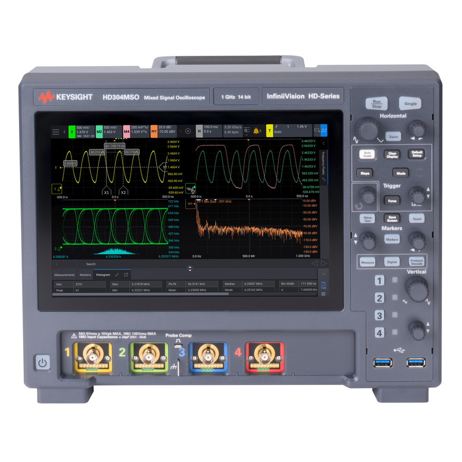 TestEquity: Keysight HD304MSO InfiniiVision Mixed Signal
