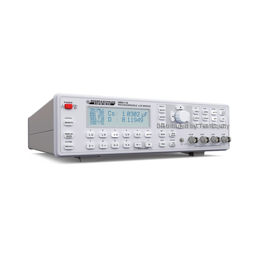 Rohde & Schwarz HM8118 LCR Bridge