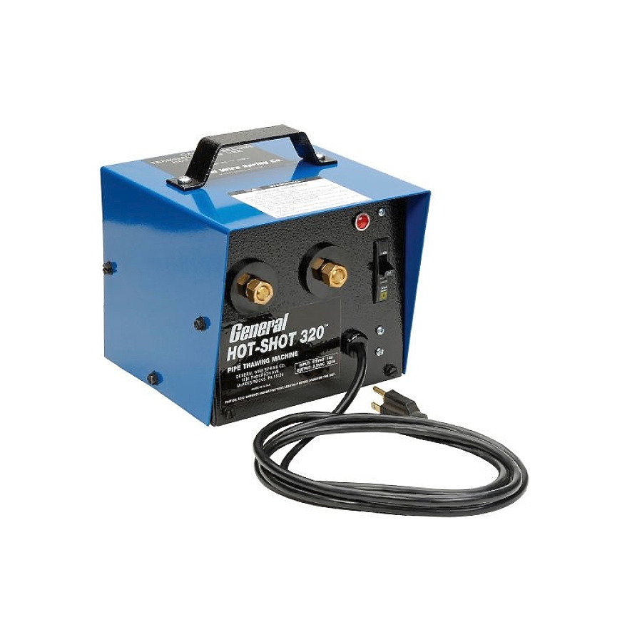 TestEquity: General Pipe Cleaners HS-320-LC Pipe Thawing Unit, Hot