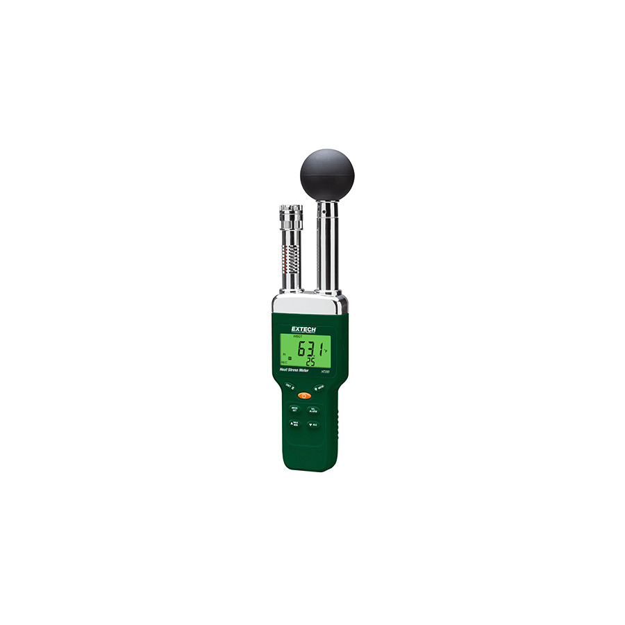 Extech HT200 Heat Stress WBGT, Wet Bulb Globe Temperature Meter