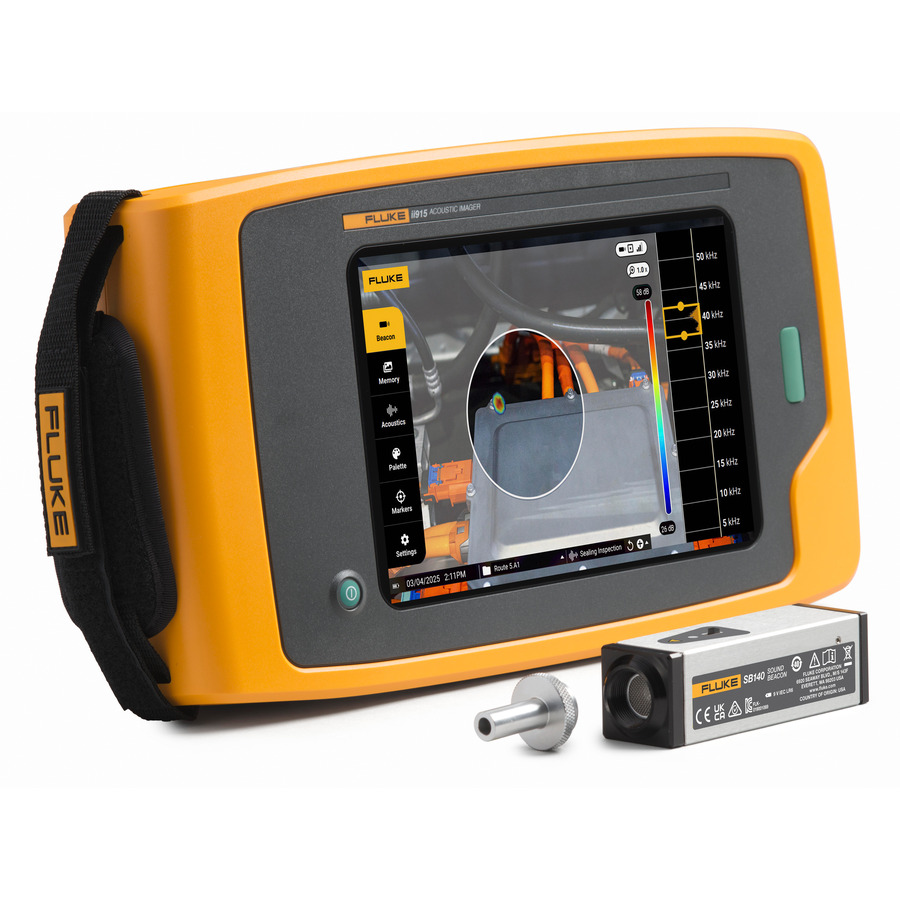 TestEquity: Fluke FLUKE-II915/SB140 Acoustic Imager w/ Sound