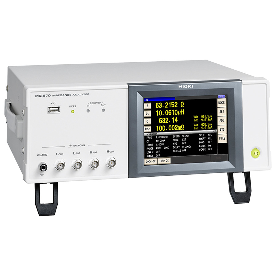 TestEquity: Hioki IM3570 Impedance Analyzer, 4Hz-5MHz, Continous