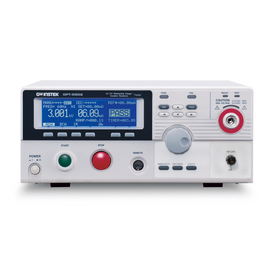 Instek GPT-9903A Electrical Safety Tester