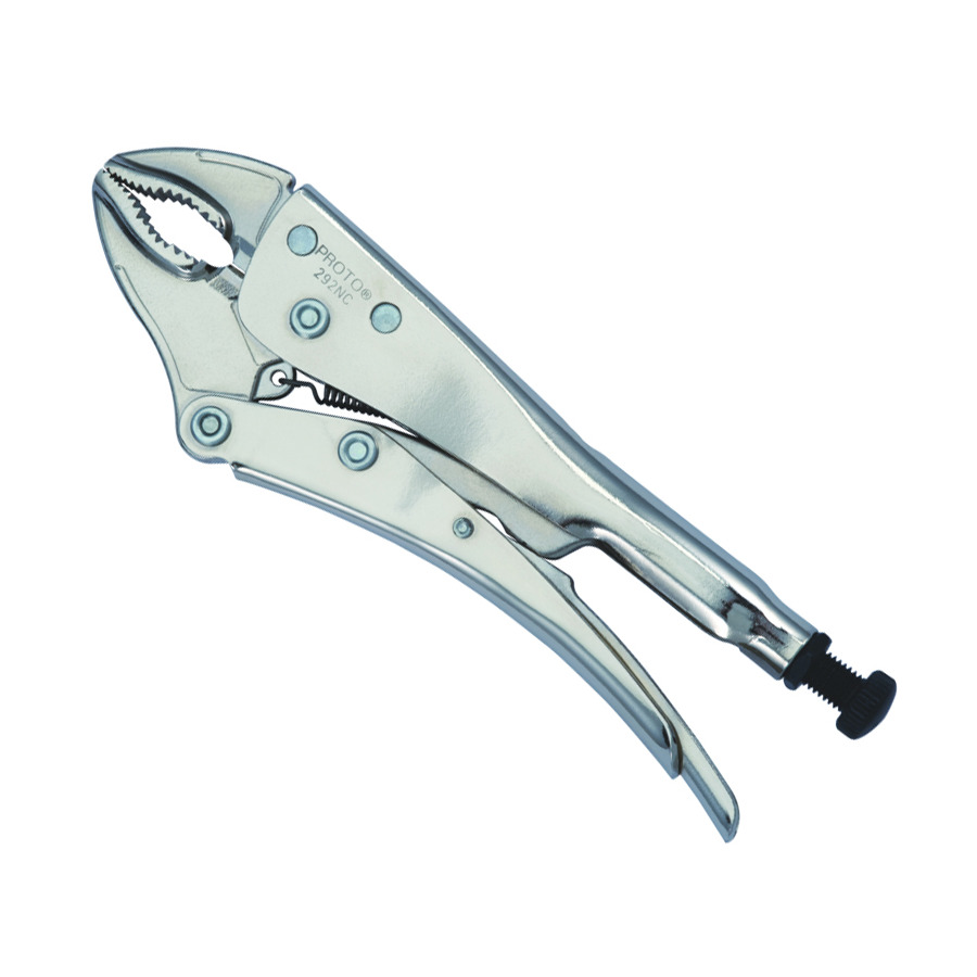 JO助 TestEquity: Proto J292NC Locking Pliers, Curved Jaw, Microalloy