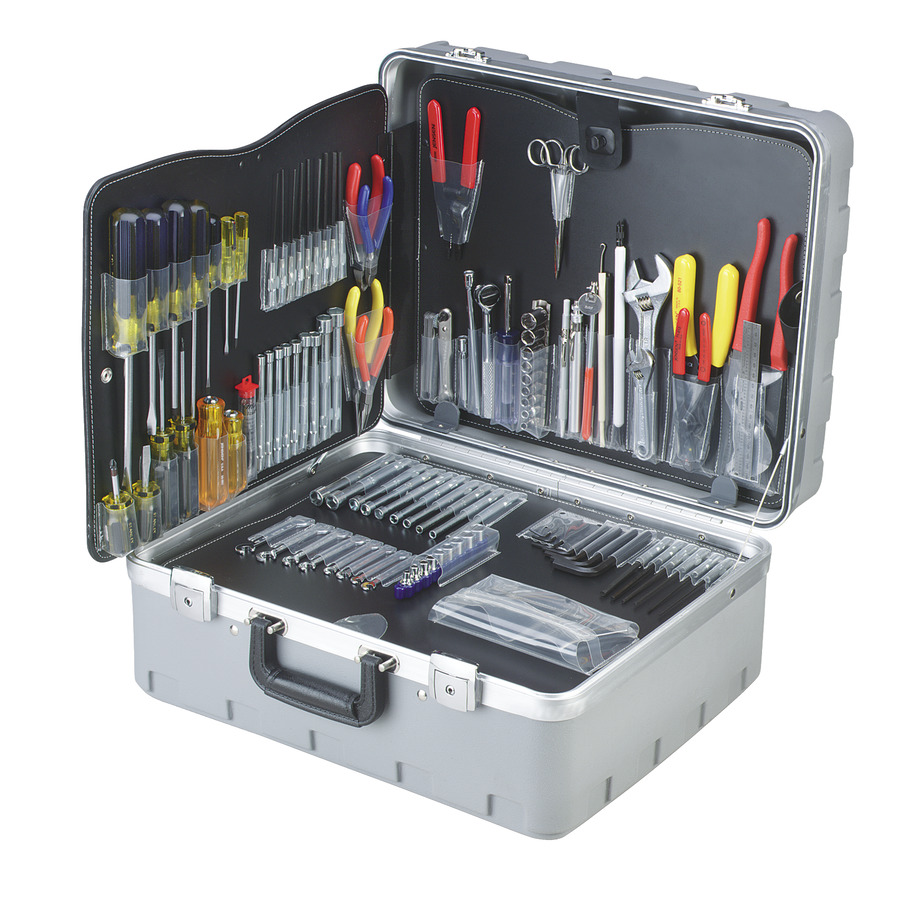 Jensen Tools JTK-1003 Inch/Metric Cleanroom Kit in Rota-Tough Case