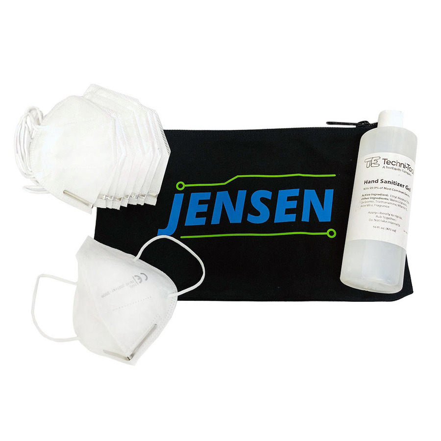 Jensen Tools JTK-15395 Basic PPE K95 Mask Kit with Hand Sanitizer