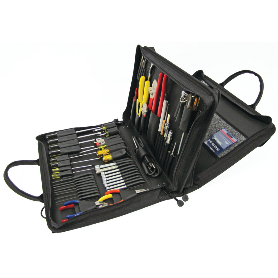 Jensen Tools JTK-17BL Kit in Double-Sided Black Cordura Case