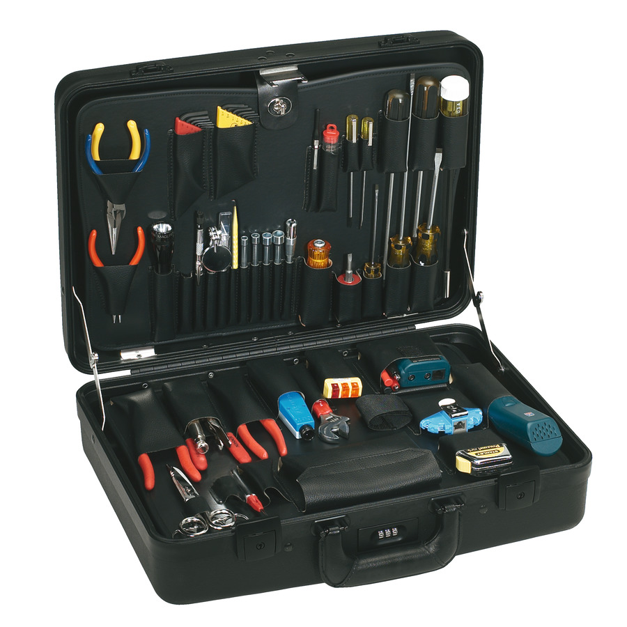 Jensen Tools JTK-2100WM LAN Manager's Kit with Test Equipment in Monaco Case