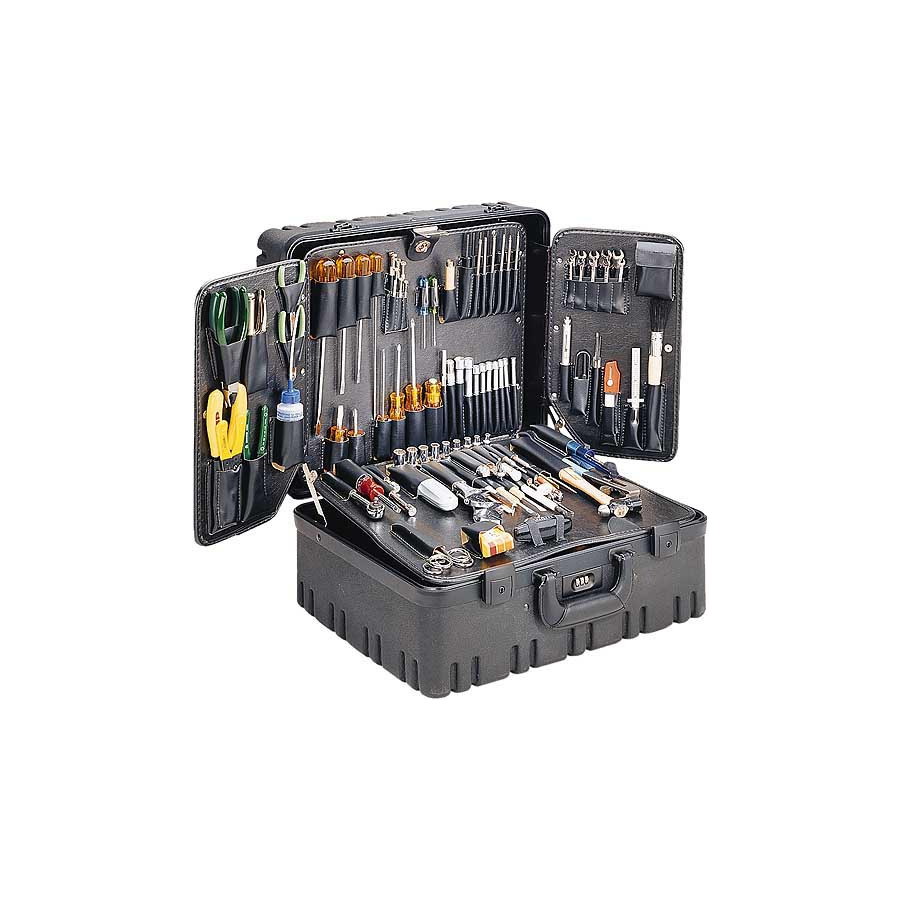 Jensen Tools JTK-3602 Master Field Service Toolkit w/ 10" Deep Roto Rugged Case- 3600 Series