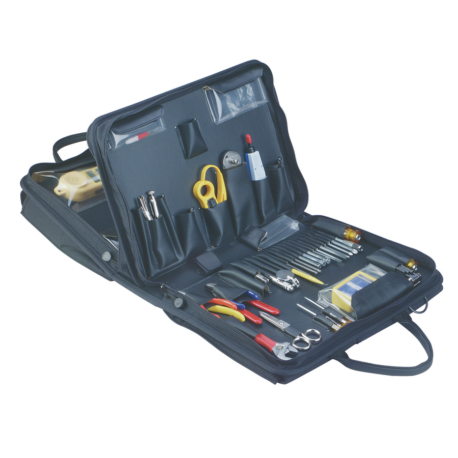 Jensen Tools JTK-5WB Network Kit with Test Equipment in Double Black Cordura Case