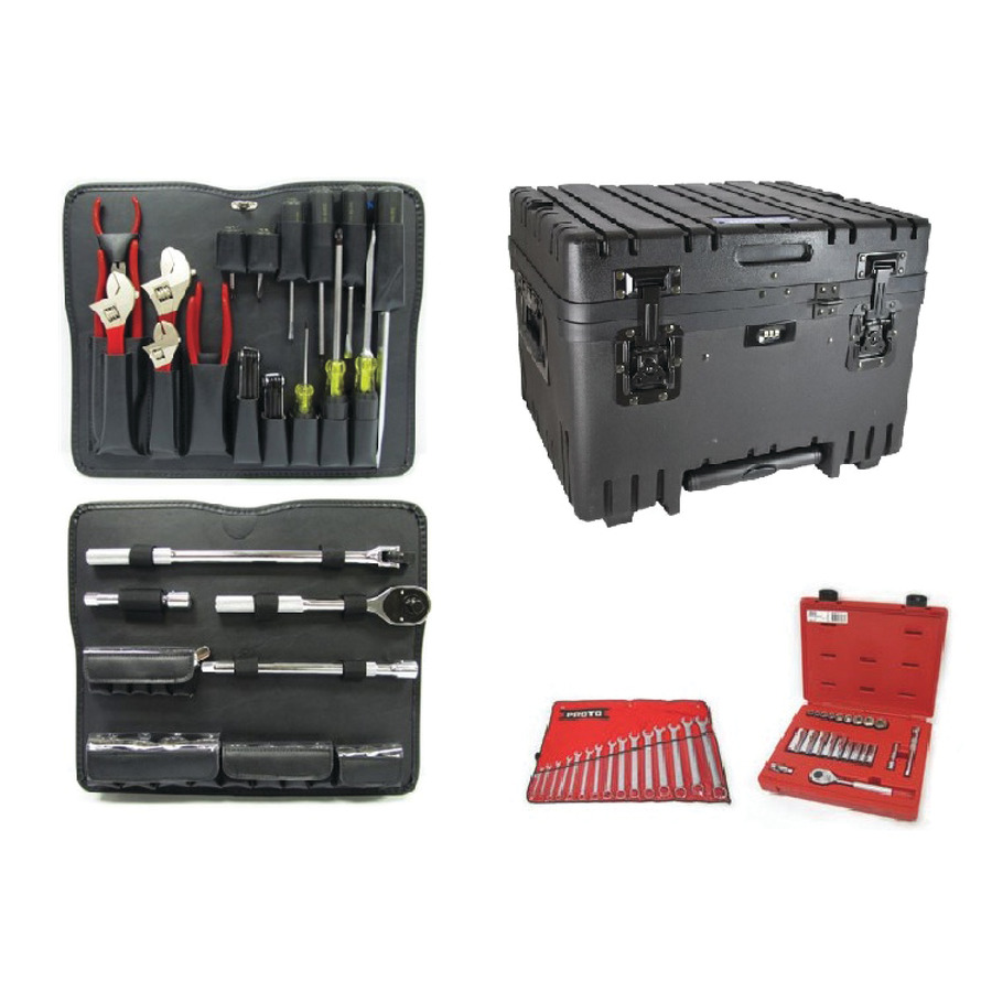 Jensen Tools JTK-94WL Tool Kit in 14" Deep Wheeled Case