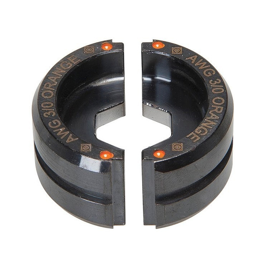 TestEquity: Greenlee KC22-3/0 Die, 3/0 AWG, Copper, for Crimping