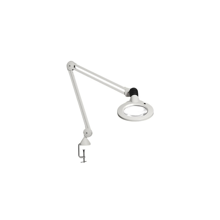 Vision-Luxo KFL026028 3-D Lens and Clamp Arm, LED, Light Grey, 30"