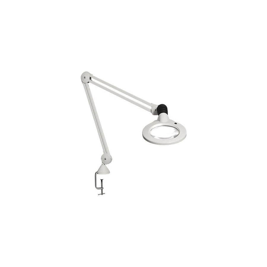 Vision-Luxo KFL026029 5-D Lens and Clamp Arm, LED, Light Grey, 30"