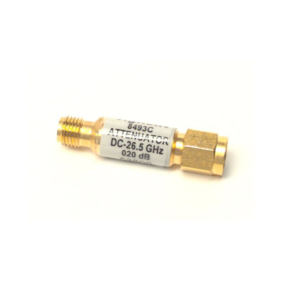 Keysight 8493C/010 Coaxial Fixed Attenuator, DC-26.5 GHz, 3.5 mm (m) to Female, 10dB, 8493C Series