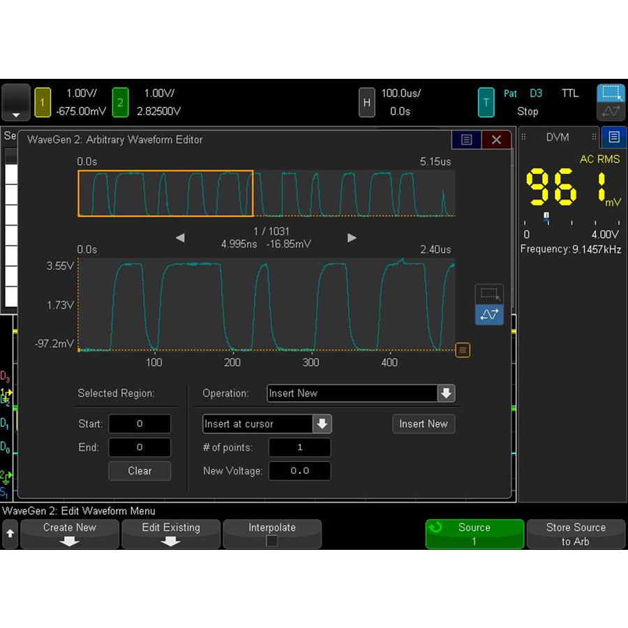 Keysight DSOX6WAVEGEN2 Function, AWG Waveform Generator Software, 2 Channel, 20 MHz, 6000 X Series