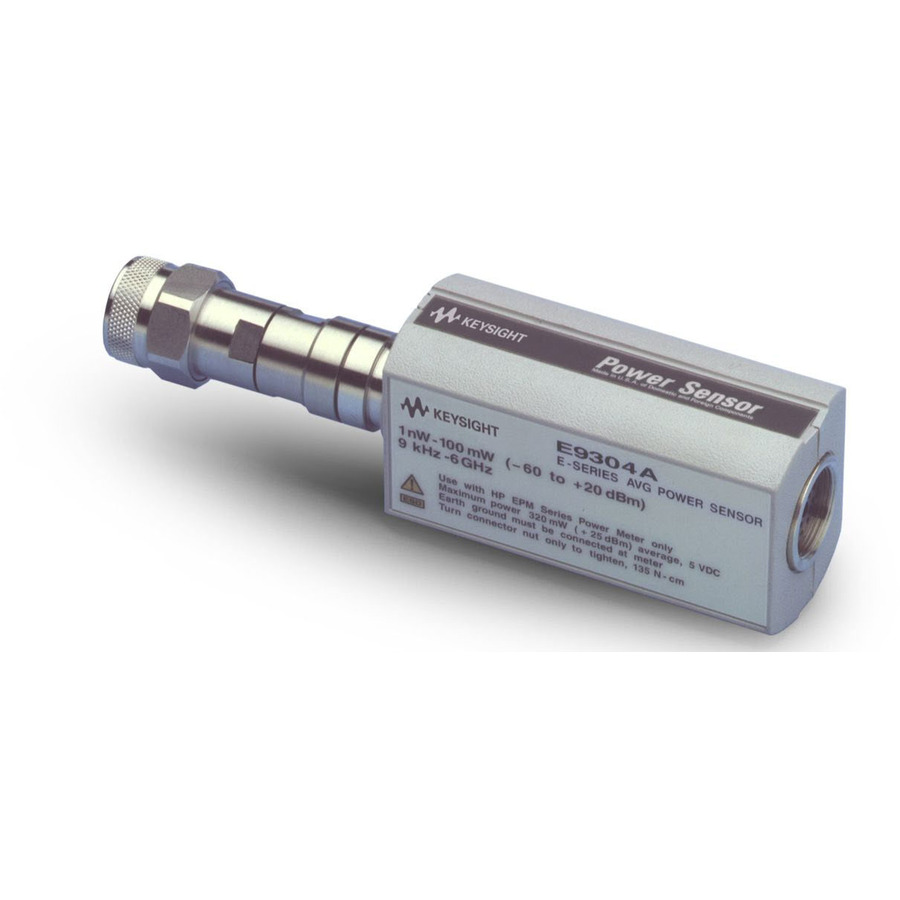 Keysight E9304A/H18 RF Power Sensor, 9 kHz to 18 GHz, -60 to +20 dBm, Power Average, E Series