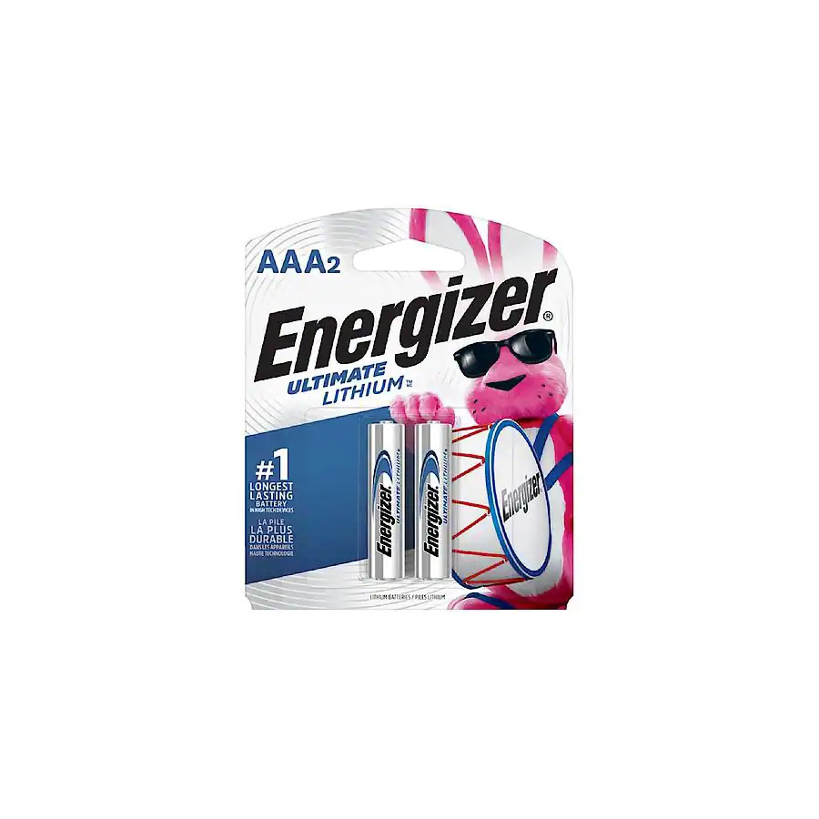 TestEquity: Energizer L92BP-2 Battery, Ultimate Lithium, L92, 1.5