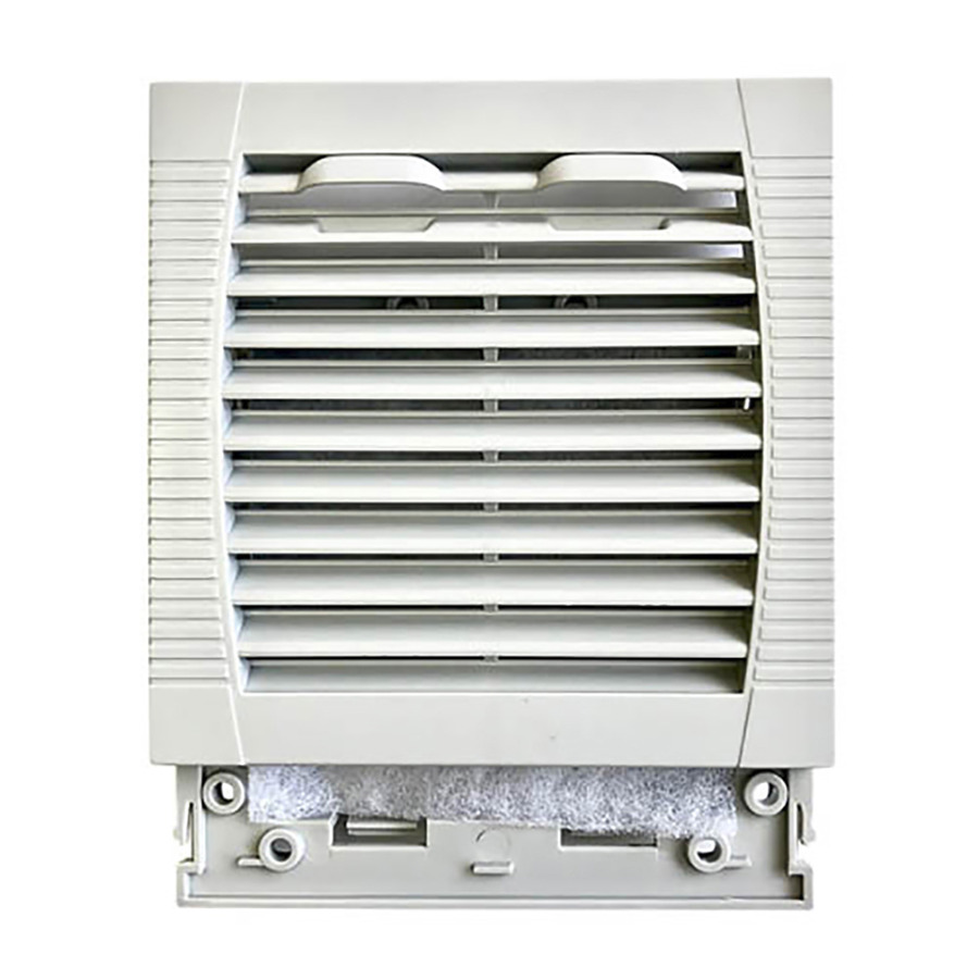 Orion Fans LFGS120 Louvre Fan Guard/Filter, ABS Resin, Screened Vent, Slide Type, 120mm, Gray