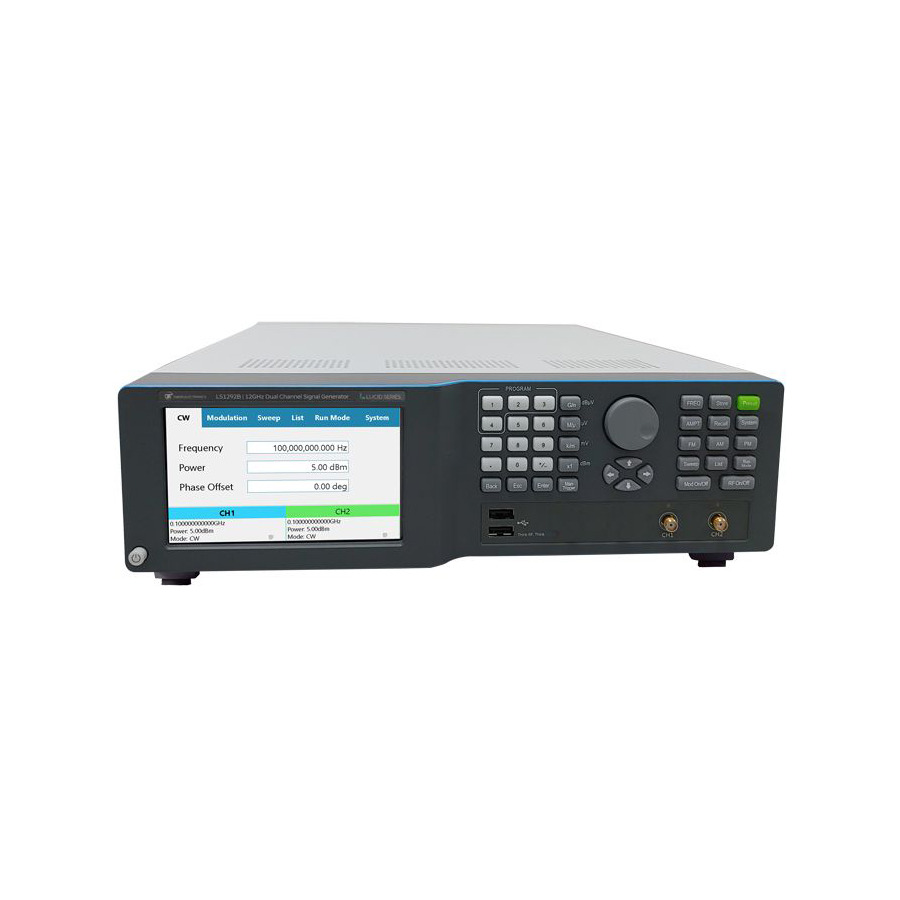 Tabor LS1292B Benchtop Signal Generator, Dual Channel, 12GHz, LUCID Series