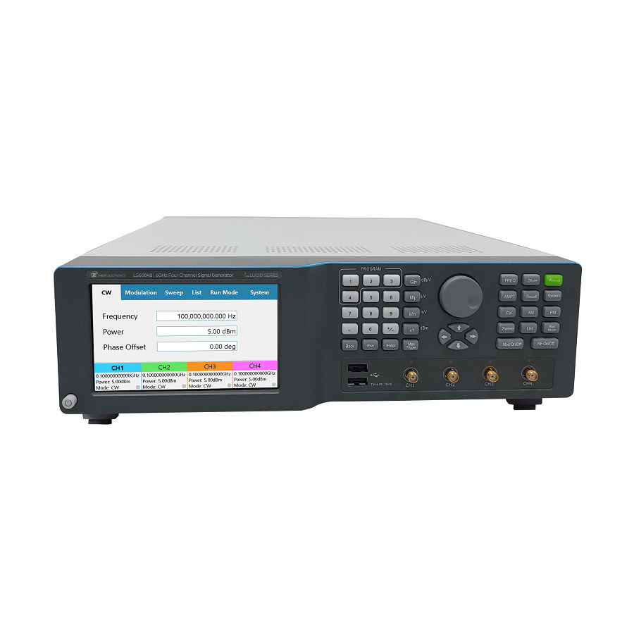 Tabor LS6084B Benchtop Signal Generator, Four Channel, 6GHz, LUCID Series