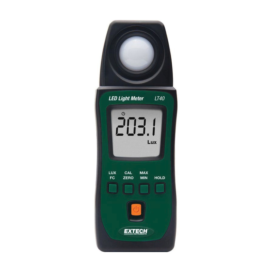 Extech LT40-NIST LED Light Meter with NIST