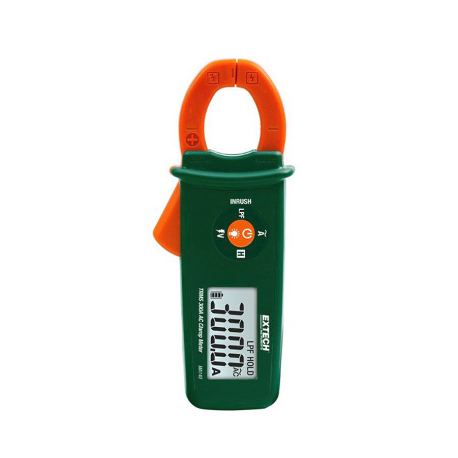 Extech MA140-NIST True RMS 300A AC Clamp Meter with NIST