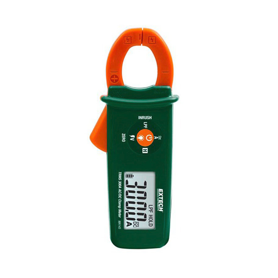 Extech MA145-NIST True RMS 300A AC/DC Clamp Meter with NIST