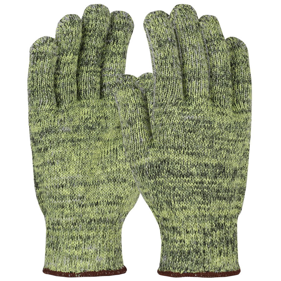 Kut Gard MATA500HA-XL Gloves, Cut Resistant, Seamless Knit ATA Hide-Away, Heavy Weight, Green, XL