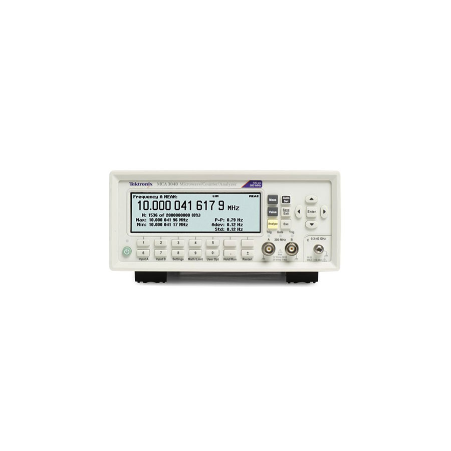 Tektronix MCA3040 Frequency Counter/Timer, 40 GHz, 100 ps