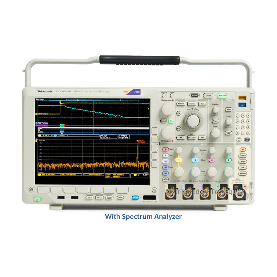 Tektronix MDO4104C-SA6 Mixed Domain Oscilloscope